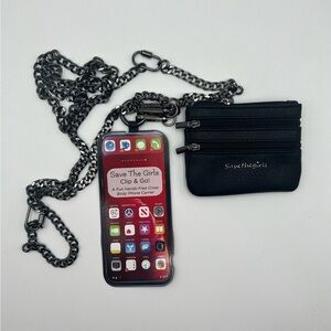 Save the Girls Black Clip and Go